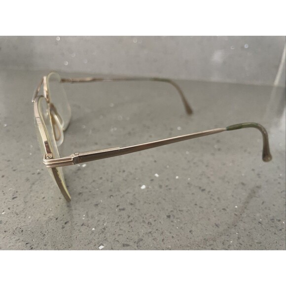 Wilshire Designs Mod-1233 Eyeglasses Frames ONLY 59-15-145 Aviator Vintage - Picture 3 of 12